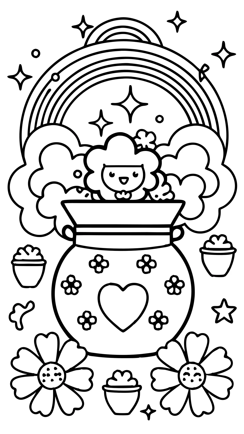 adult coloring pages st patrick’s day